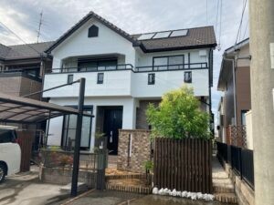 稲沢市にて外壁塗装工事　〜完工〜
